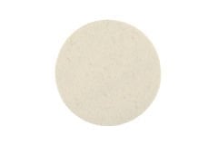 KEÇE POLİSAJ PEDİ BEYAZ 125x6mm 2'li Paket-Cam Parlatma Keçesi