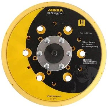 Elektrikli Zımpara Makinası Destekleme Pedleri-150 mm Cırt 48 Delik Orta